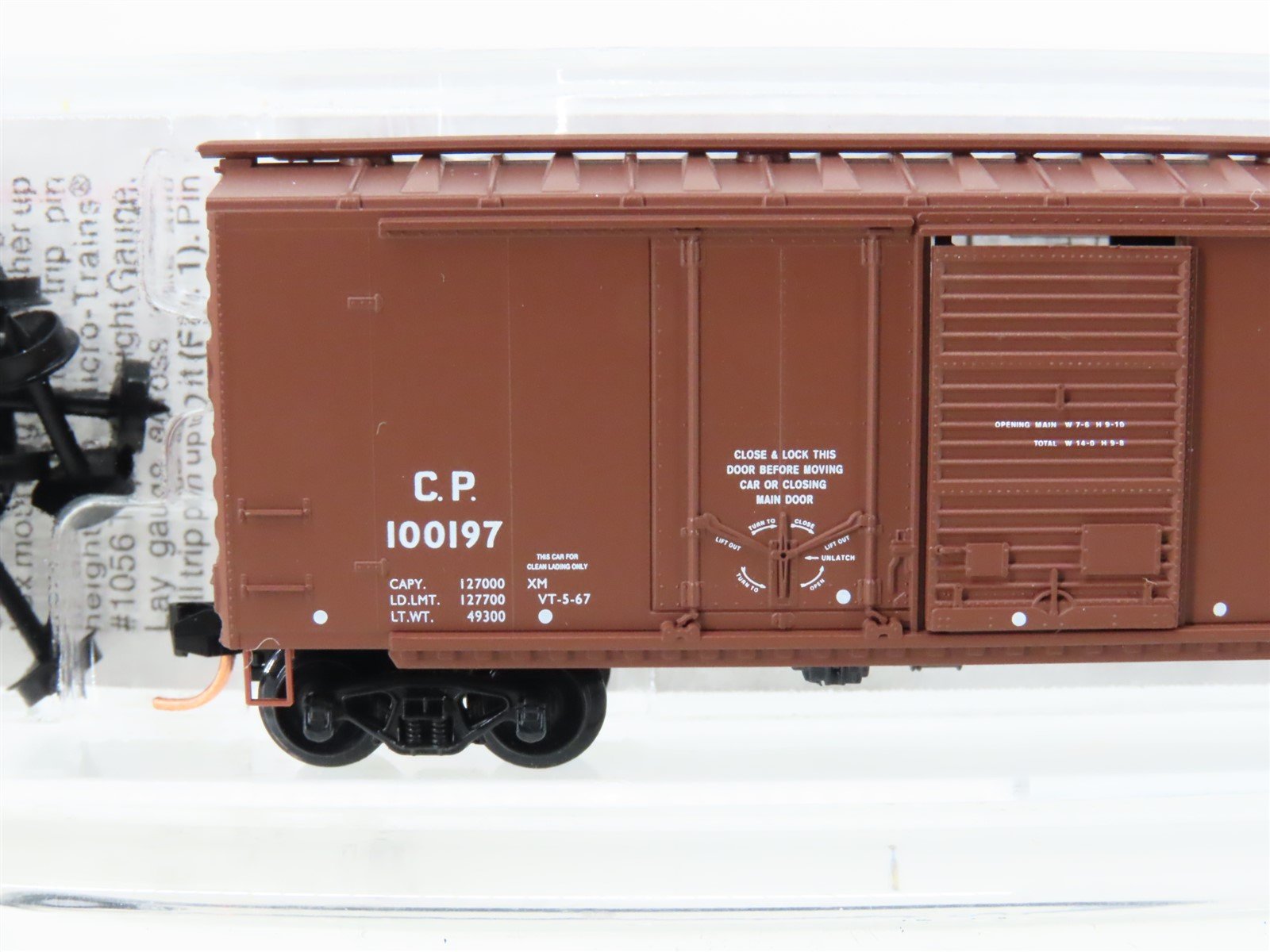 N Scale Micro-Trains MTL 22110 CP Canadian Pacific 40' Box Car #100197