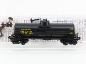 N Scale Micro-Trains MTL 65060 UTLX Union Tank Car Co. Single Dome Tank Car 8533