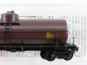 N Micro-Trains MTL 65320 CGW Chicago Great Western Single Dome Tank Car #266