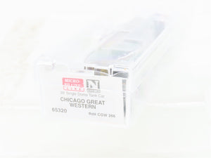 N Micro-Trains MTL 65320 CGW Chicago Great Western Single Dome Tank Car #266