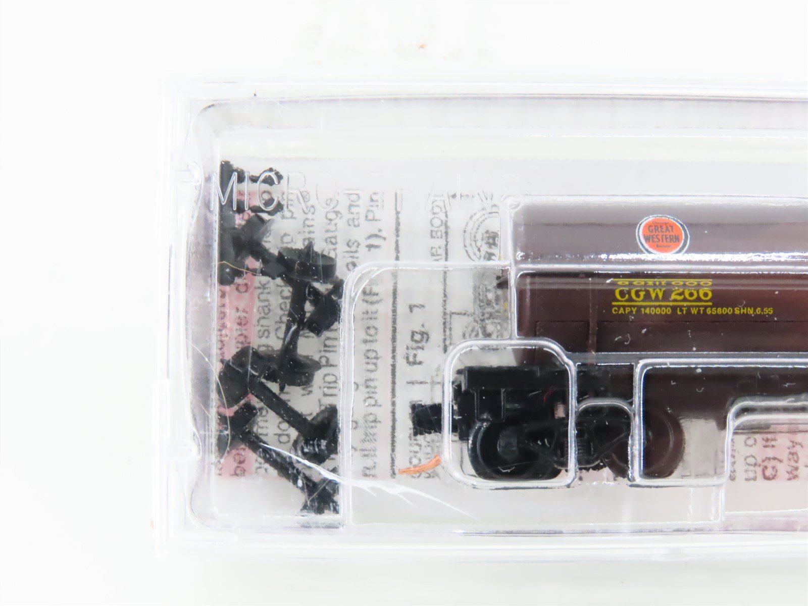 N Micro-Trains MTL 65320 CGW Chicago Great Western Single Dome Tank Car #266