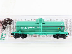 N Micro-Trains MTL 06500570 P&LE Pittsburgh & Lake Erie Single Dome Tank Car