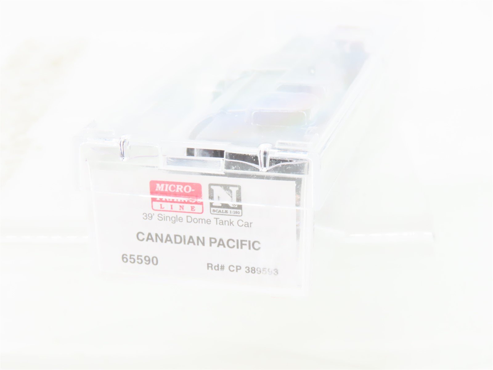 N Scale Micro-Trains MTL 65590 CP Canadian Pacific Single Dome Tank Car #389593