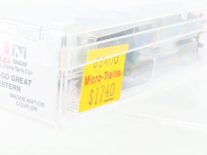 N Micro-Trains MTL 65400 CGW Chicago Great Western Single Dome Tank Car #290