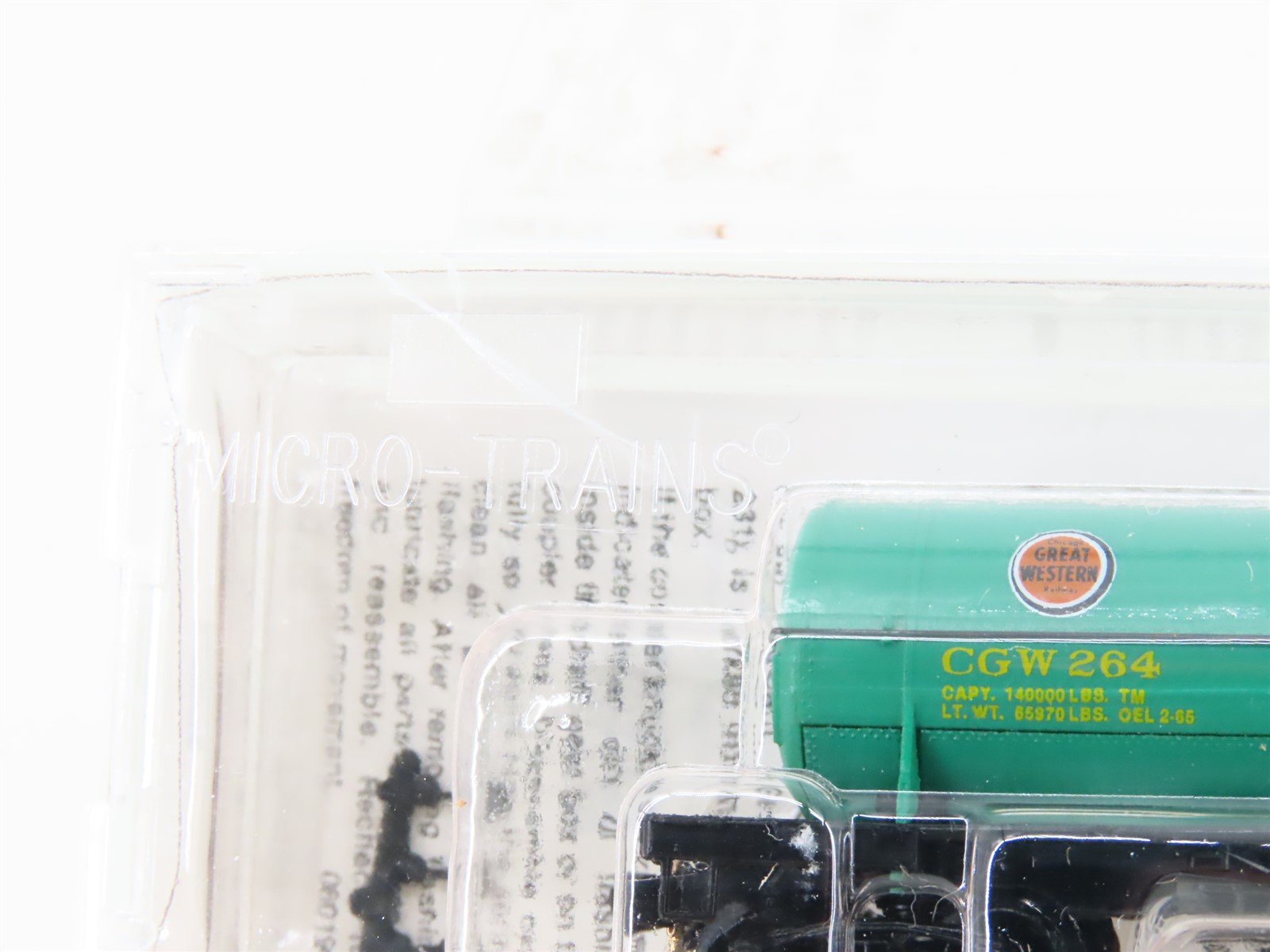 N Micro-Trains MTL 65310 CGW Chicago Great Western Single Dome Tank Car #264