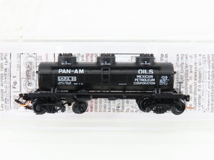 N Scale Micro-Trains MTL 06600030 SHPX Pan-Am Oils ACF 3-Dome Tank Car #66