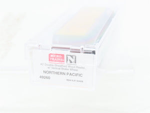 N Scale Micro-Trains MTL 49260 NP Northern Pacific 40' Wood Reefer #93428