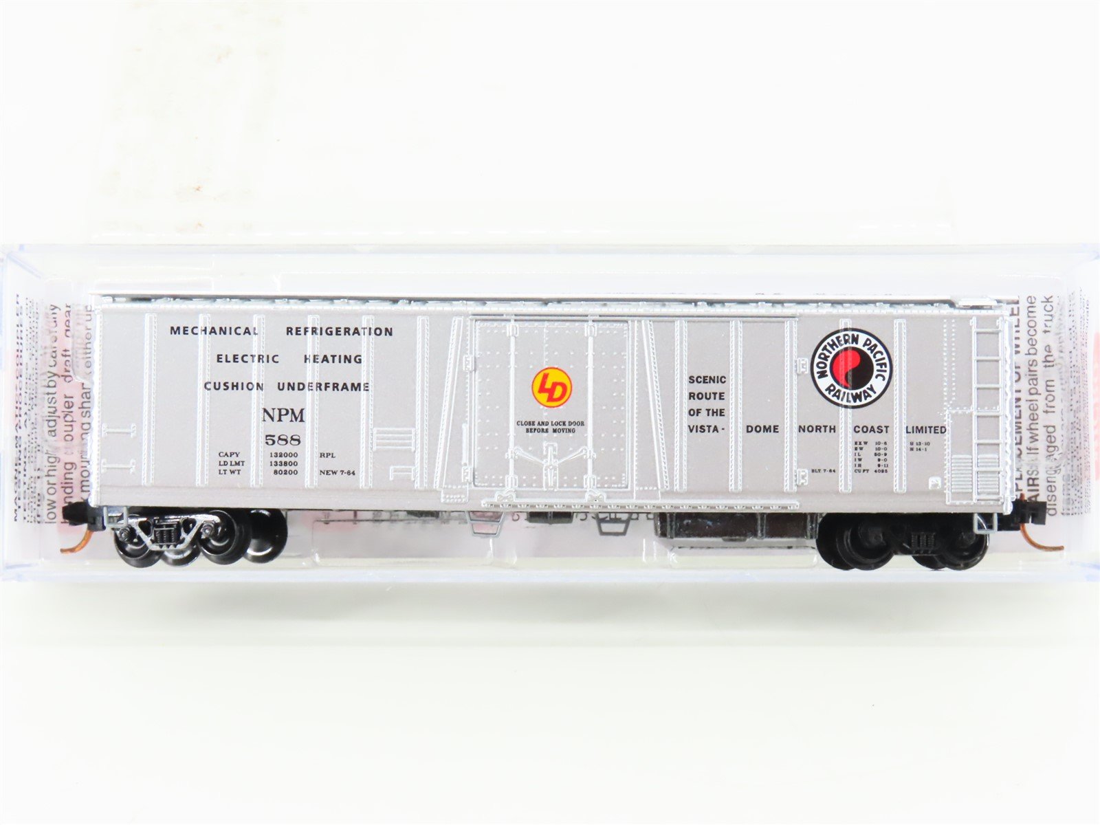 N Scale Micro-Trains MTL 07000050 NPM Northern Pacific Mechanical Reefer #588