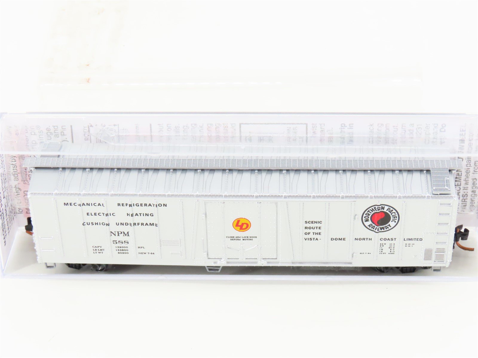 N Scale Micro-Trains MTL 07000050 NPM Northern Pacific Mechanical Reefer #588