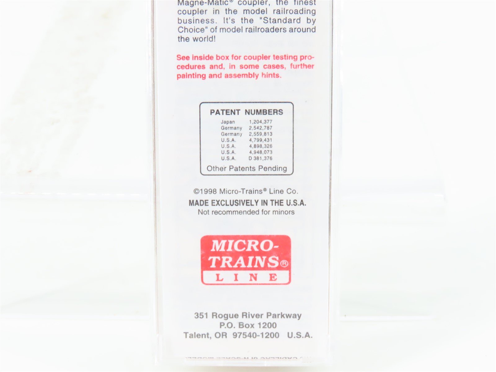 N Scale Micro-Trains MTL 49480 MACX Parrot Potatoes 40' Wood Reefer #3300