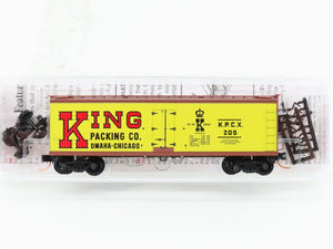 N Scale Micro-Trains MTL 49120 KPCX King Packing Co. 40' Wood Reefer #205