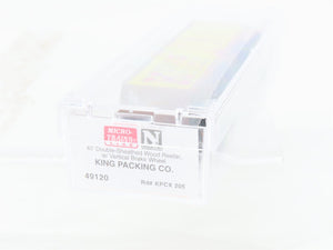 N Scale Micro-Trains MTL 49120 KPCX King Packing Co. 40' Wood Reefer #205