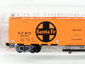 N Scale Micro-Trains MTL 52050 SFRD Santa Fe Plug Door Express Reefer #5033