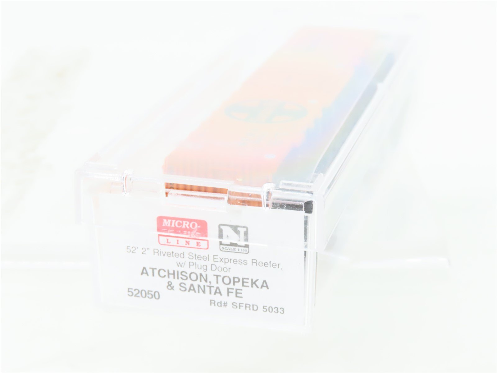 N Scale Micro-Trains MTL 52050 SFRD Santa Fe Plug Door Express Reefer #5033