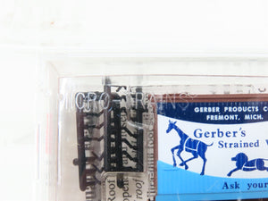 N Scale Micro-Trains MTL 49330 GSVX Gerber Products Co. 40' Wood Reefer #1001