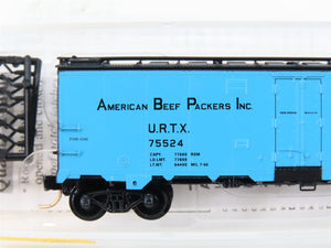 N Scale Micro-Trains MTL 59540 URTX American Beef Packers 40' Ice Reefer #75524