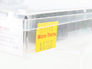 N Scale Micro-Trains MTL 59540 URTX American Beef Packers 40' Ice Reefer #75524