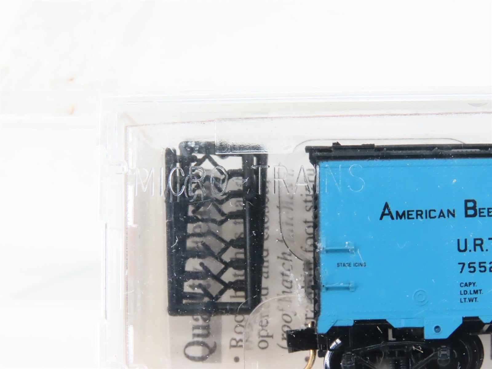 N Scale Micro-Trains MTL 59540 URTX American Beef Packers 40' Ice Reefer #75524
