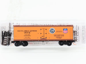 N Micro-Trains MTL 47060 UP SP PFE Pacific Fruit Express 40' Wood Reefer #19195