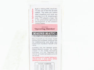 N Scale Micro-Trains MTL 59010 UP SP PFE Pacific Fruit Express 40' Reefer #40400