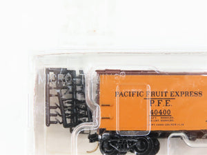 N Scale Micro-Trains MTL 59010 UP SP PFE Pacific Fruit Express 40' Reefer #40400