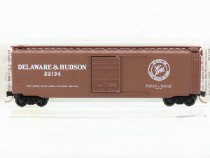 N Scale Micro-Trains MTL 31070 D&H Delaware & Hudson 50' Box Car #22134