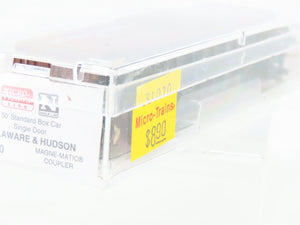 N Scale Micro-Trains MTL 31070 D&H Delaware & Hudson 50' Box Car #22134