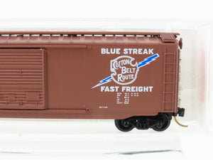 N Scale Micro-Trains MTL 33060 SSW Cotton Belt Blue Streak 50' Box Car #48071