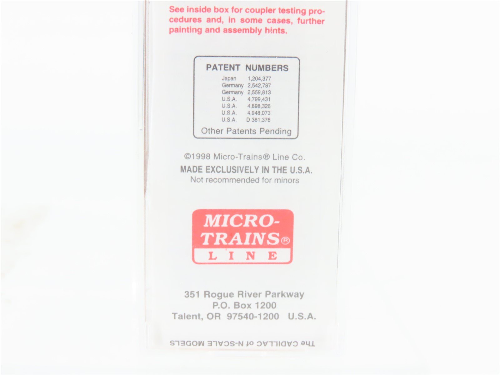 N Scale Micro-Trains MTL 33060 SSW Cotton Belt Blue Streak 50' Box Car #48071
