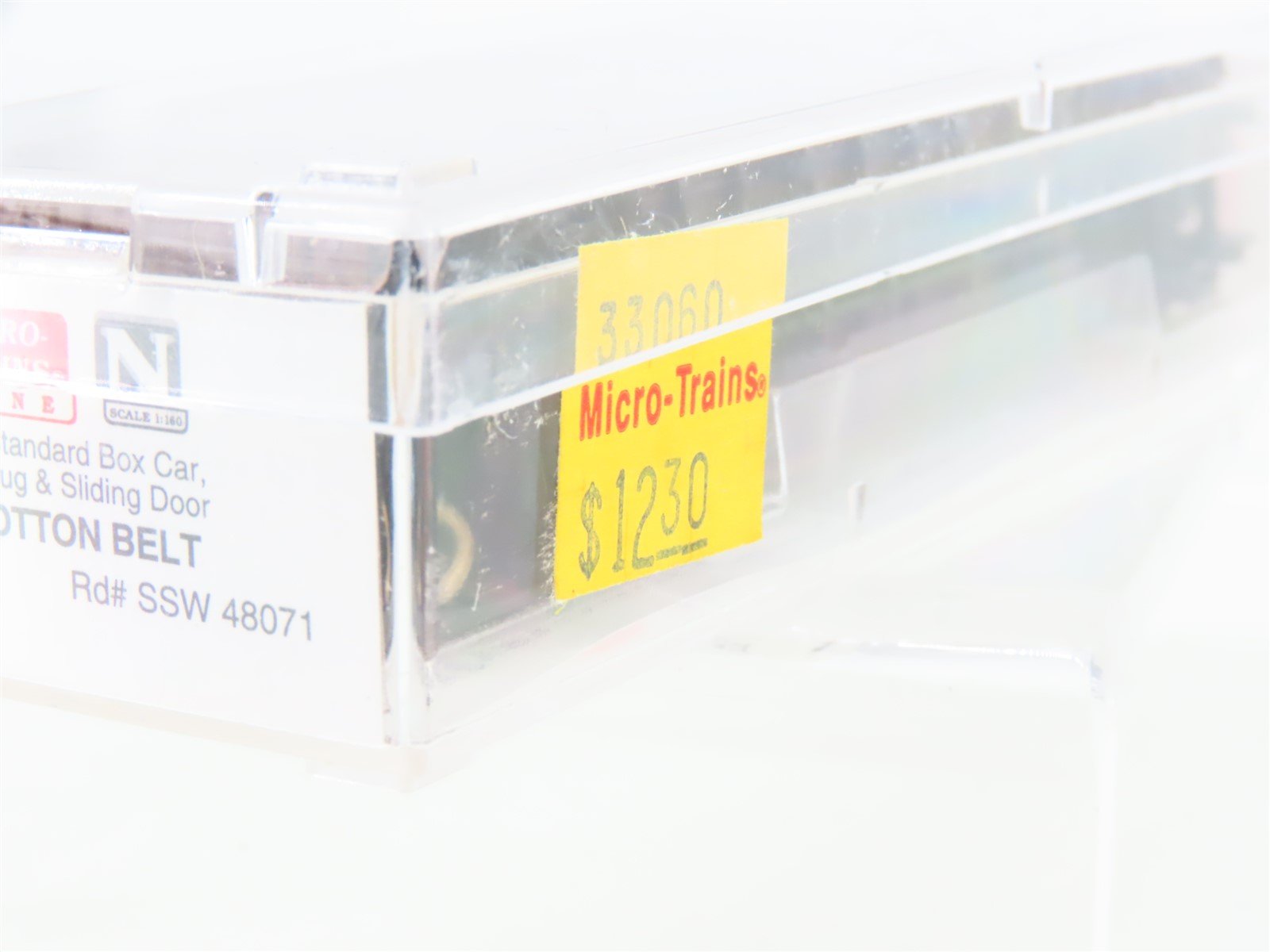 N Scale Micro-Trains MTL 33060 SSW Cotton Belt Blue Streak 50' Box Car #48071