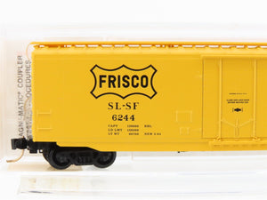 N Scale Micro-Trains MTL 32060 SL-SF Frisco 50' Plug Door Box Car #6244
