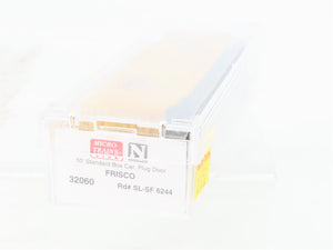 N Scale Micro-Trains MTL 32060 SL-SF Frisco 50' Plug Door Box Car #6244