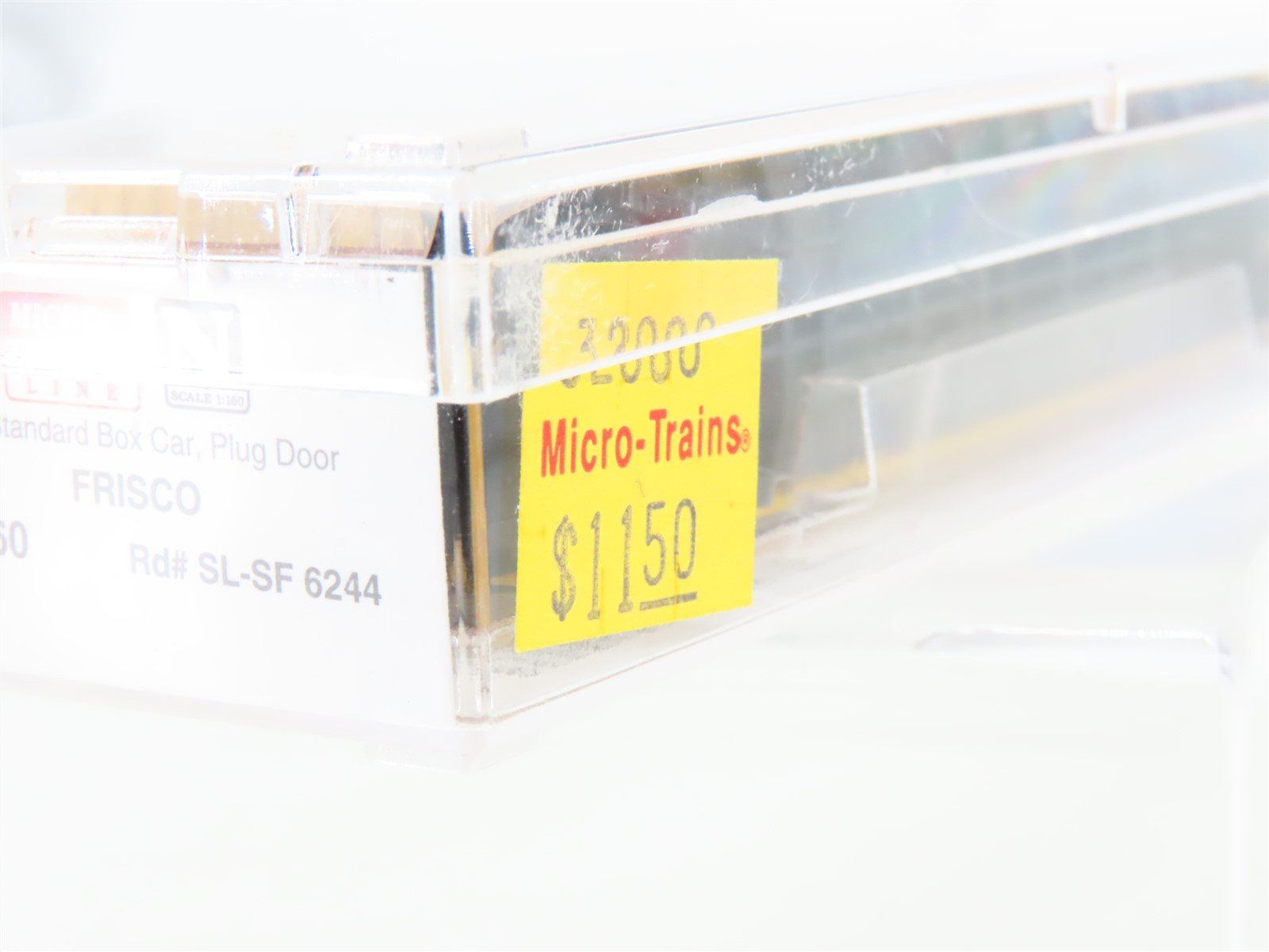 N Scale Micro-Trains MTL 32060 SL-SF Frisco 50' Plug Door Box Car #6244