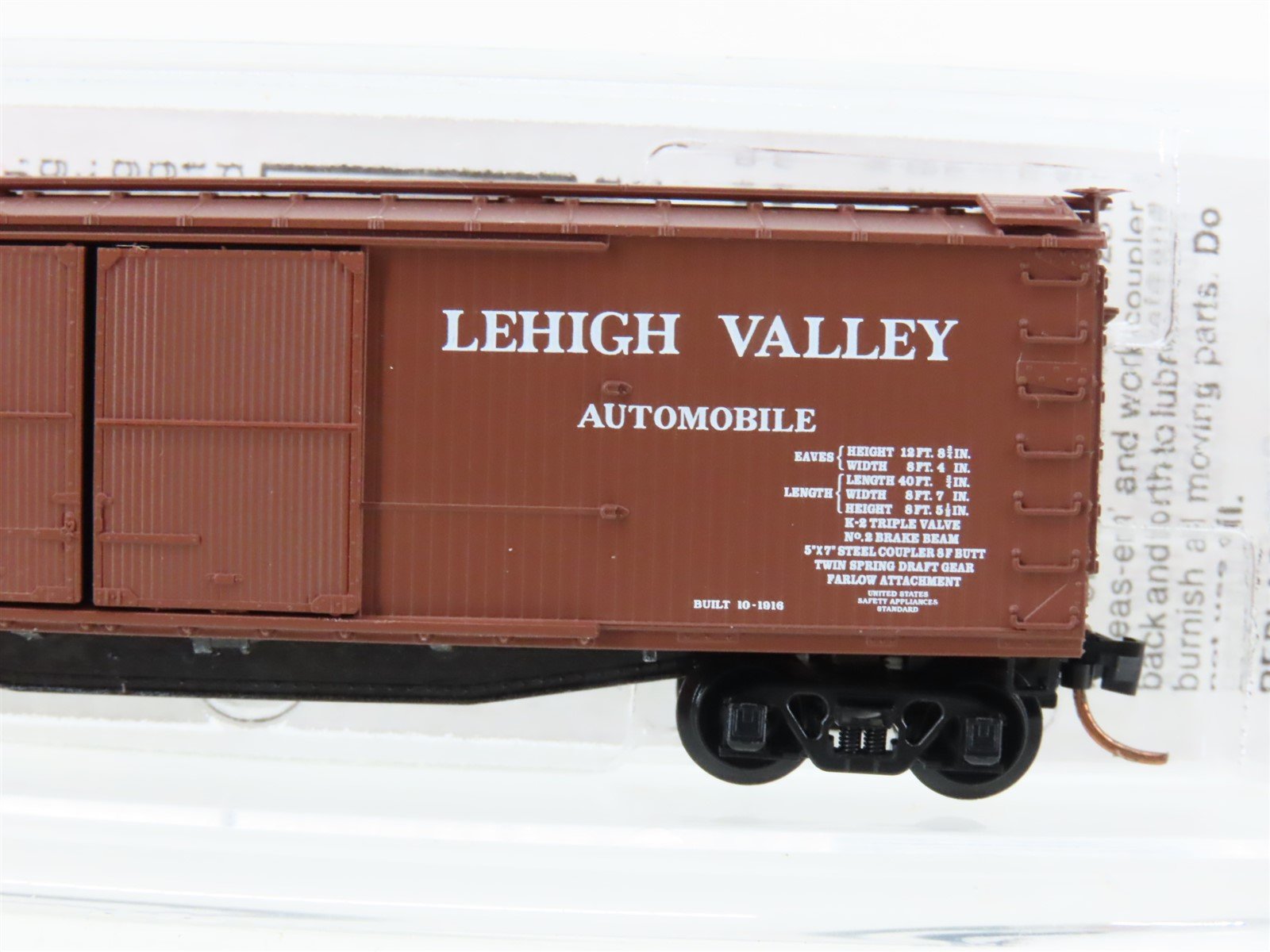 N Scale Micro-Trains MTL 41020 LV Lehigh Valley Railroad 40' Wood Box Car #79003