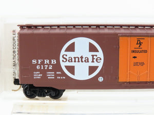 N Scale Micro-Trains MTL 32050/3 SFRB Santa Fe 50' Plug Door Box Car #6172