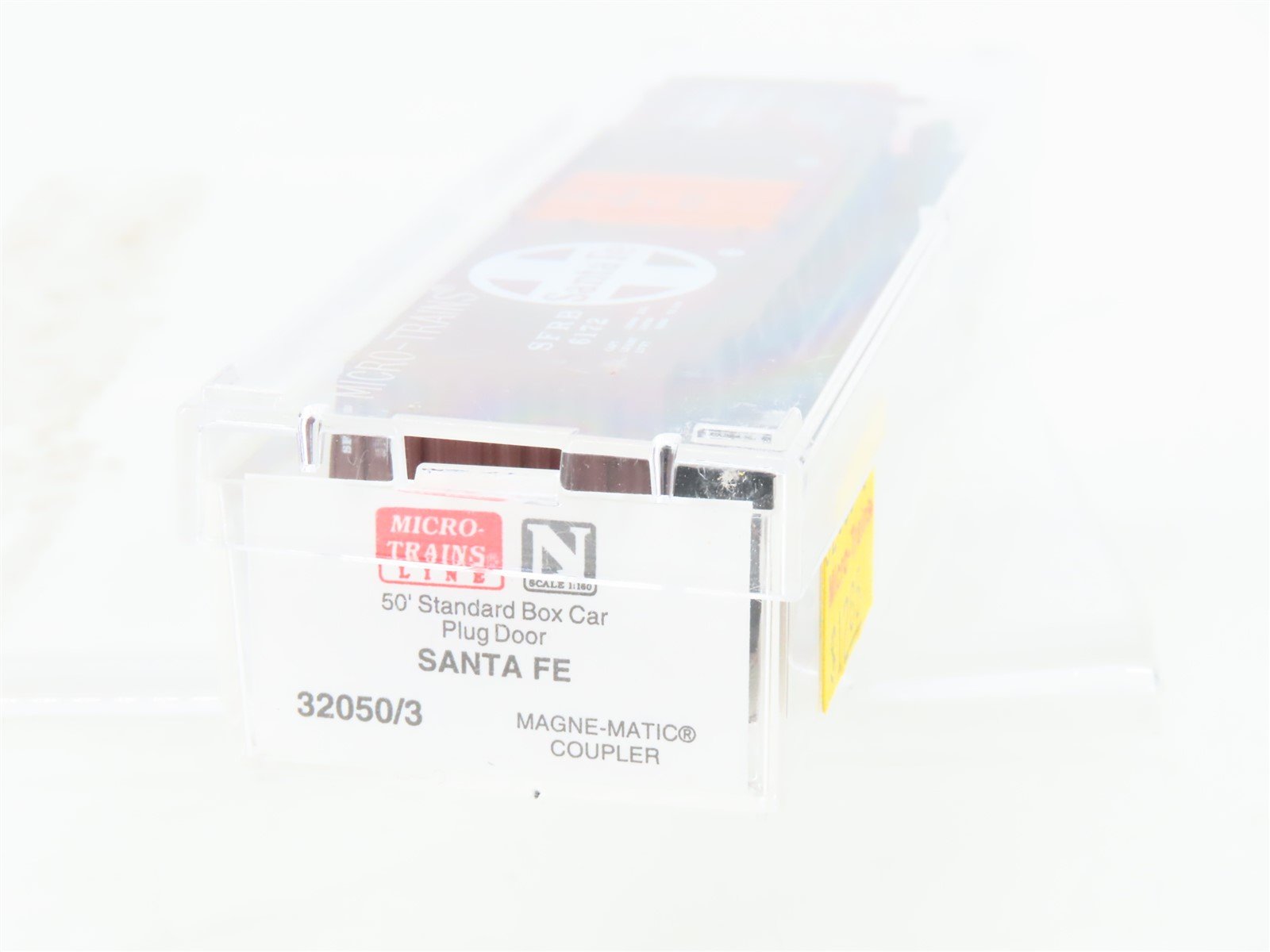 N Scale Micro-Trains MTL 32050/3 SFRB Santa Fe 50' Plug Door Box Car #6172