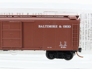 N Scale Micro-Trains MTL 120210 B&O Baltimore & Ohio 40' Box Car #272500