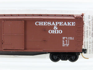 N Micro-Trains MTL 39170 C&O Chesapeake & Ohio 40' Single Door Box Car #84827