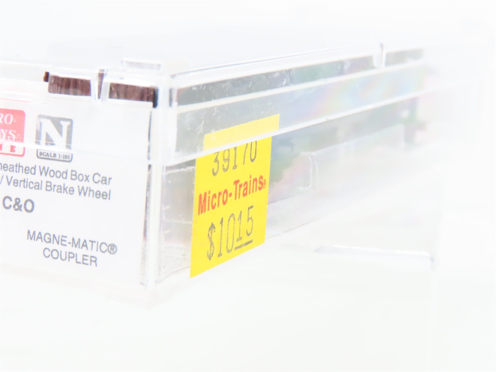 N Micro-Trains MTL 39170 C&O Chesapeake & Ohio 40' Single Door Box Car #84827