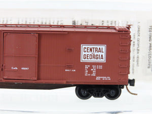 N Scale Micro-Trains MTL 39150 CG Central of Georgia 40' Wood Box Car #40247
