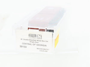 N Scale Micro-Trains MTL 39150 CG Central of Georgia 40' Wood Box Car #40247