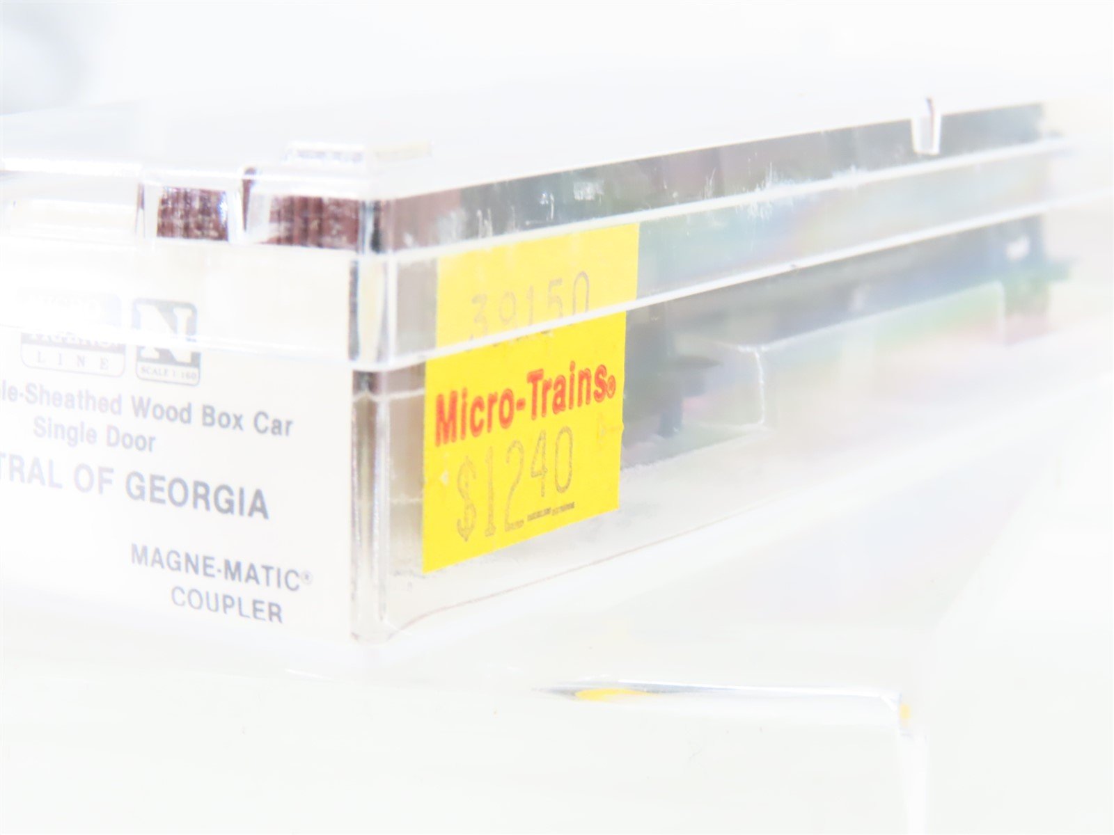 N Scale Micro-Trains MTL 39150 CG Central of Georgia 40' Wood Box Car #40247
