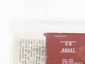 N Scale Micro-Trains MTL 39150 CG Central of Georgia 40' Wood Box Car #40247