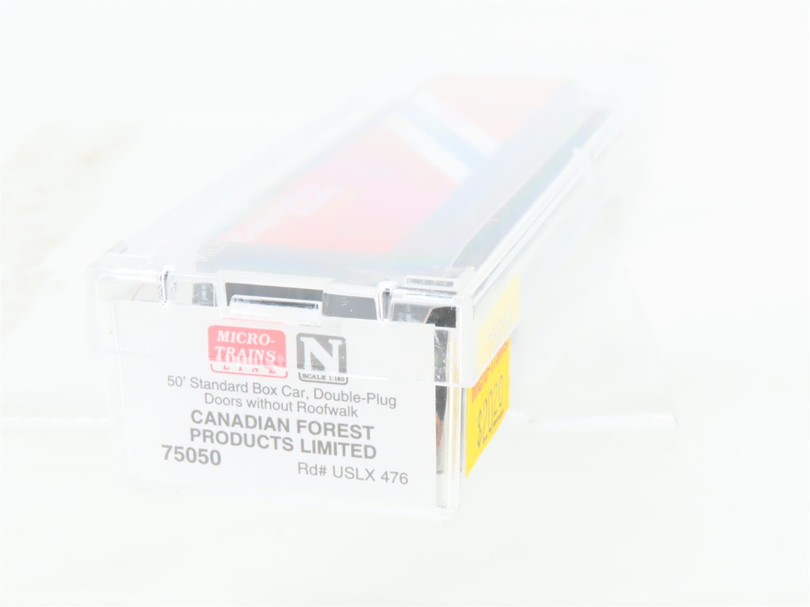 N Micro-Trains MTL 75050 USLX Canadian Forest Products Ltd 50' Box Car #476