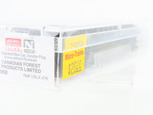 N Micro-Trains MTL 75050 USLX Canadian Forest Products Ltd 50' Box Car #476