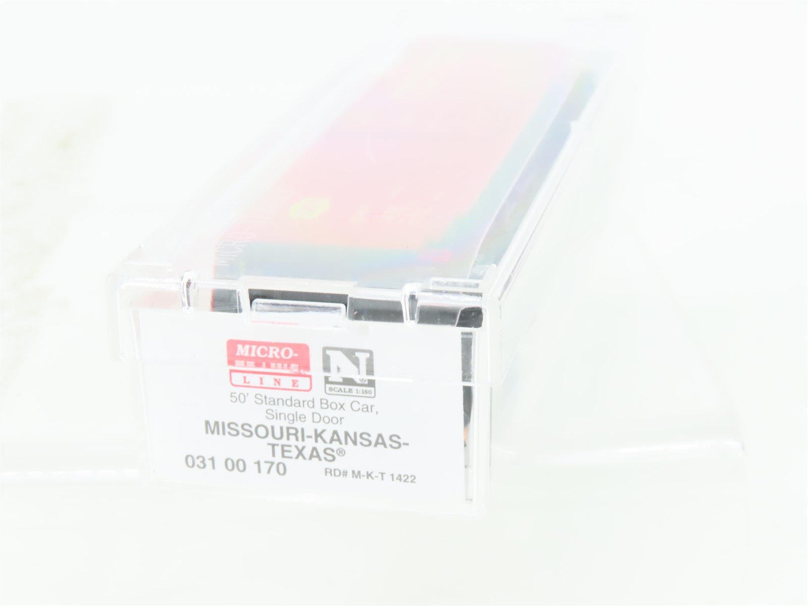 N Scale Micro-Trains MTL 03100170 M-K-T Katy 50' Single Door Box Car #1422