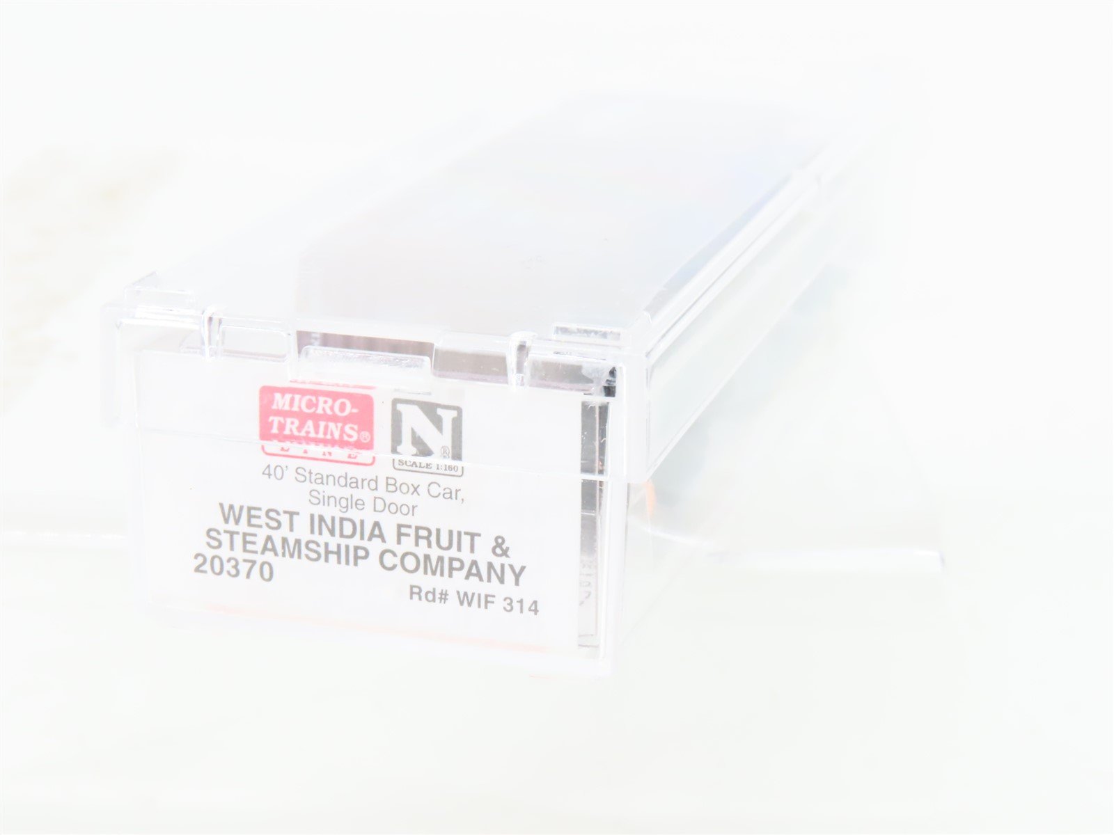 N Scale Micro-Trains MTL 20370 WIF West India Fruit Company 40' Box Car #314
