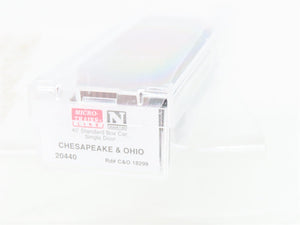 N Scale Micro-Trains MTL 20440 C&O Chesapeake & Ohio Railroad 40' Box Car #18299