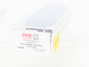 N Scale Micro-Trains MTL 20090 SP Southern Pacific Overnight 40' Box Car #97947