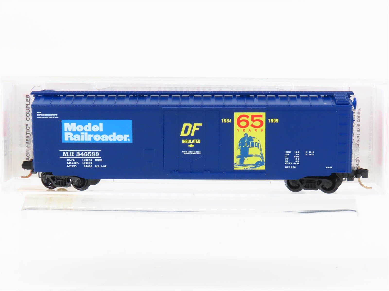 N Scale Micro-Trains MTL 32360 MR Model Railroader 65 Years 50' Box Car #346599